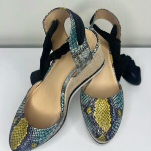 J.LO size 7 Stylish Women's Wedge Sandals brand